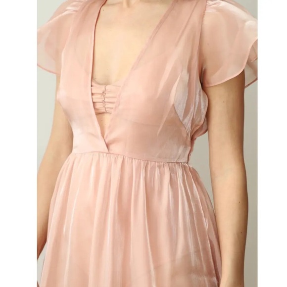 Reformation Glory Dress in Ballerina - Picture 2 of 9